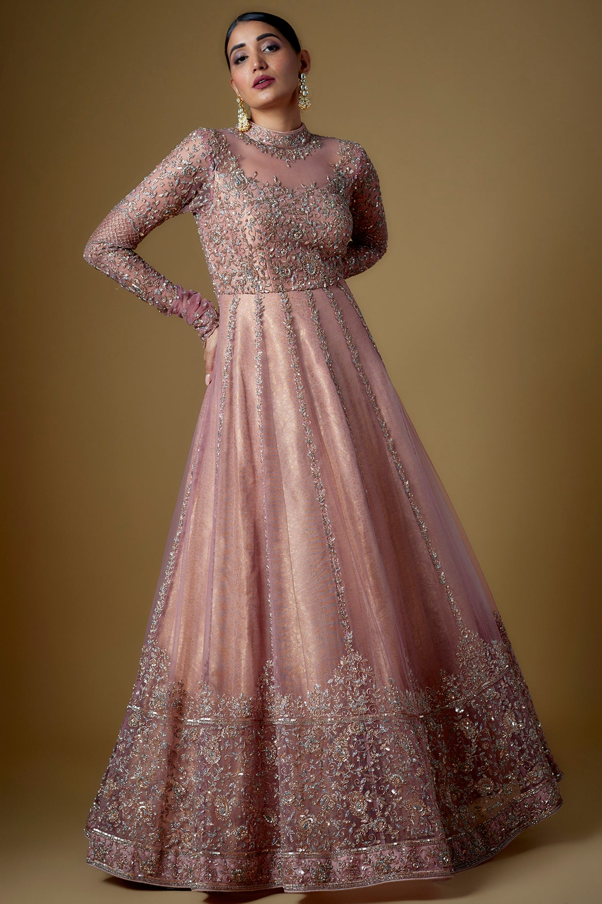 ROOYI GOWN - BLUSH PINK