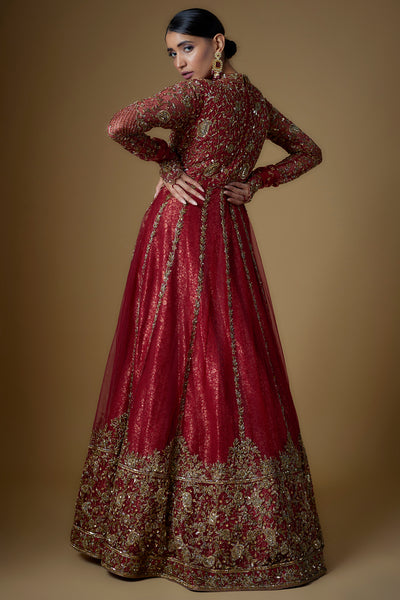 ROOYI GOWN - CHILLIE RED