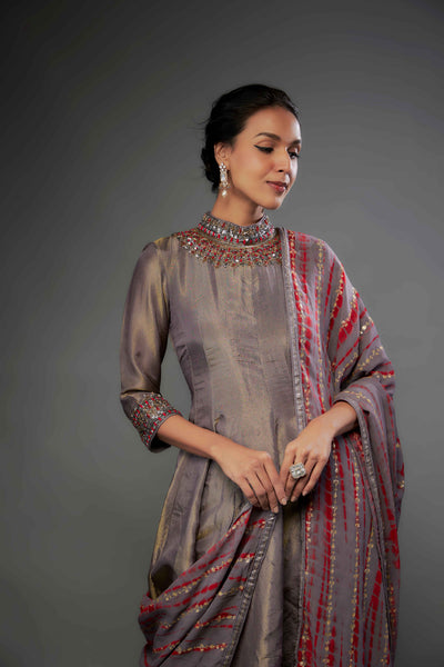 AMRUTHA SUIT - GREY