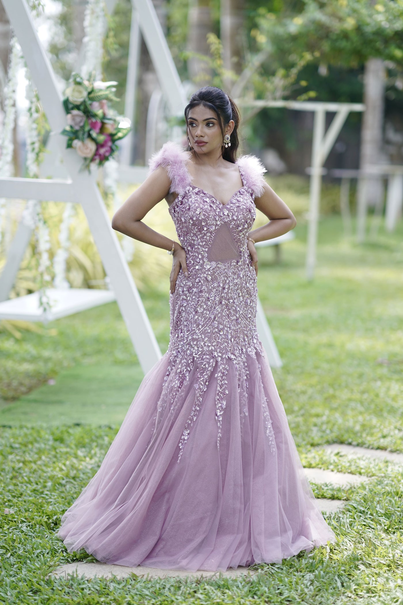 LUNA GOWN - LAVENDER