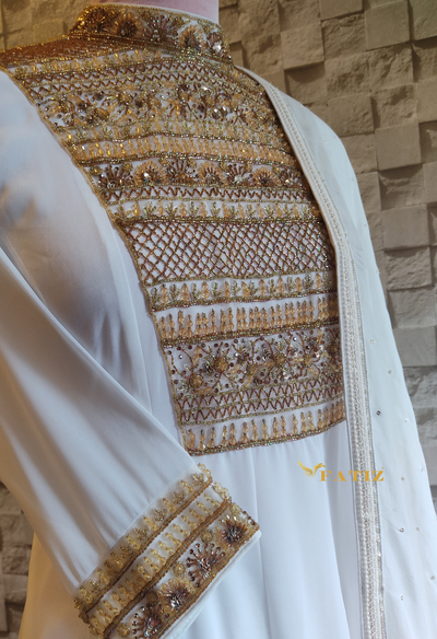 ZOYA ANARKALI - WHITE