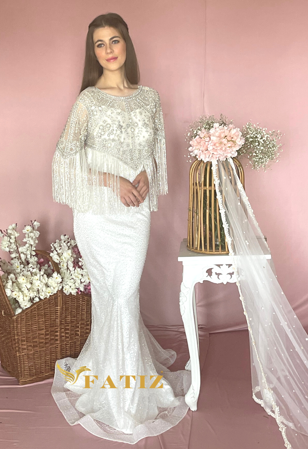 Celeste Crystal Gown