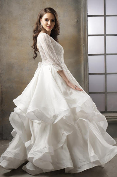 GOLIKA GOWN- PEARL WHITE